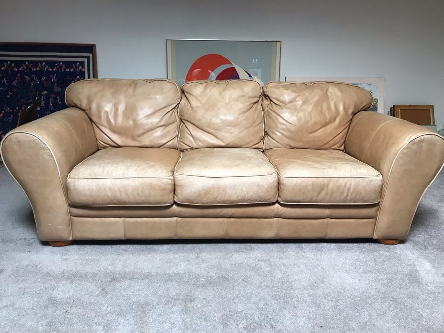 palliser horizons leather sofa