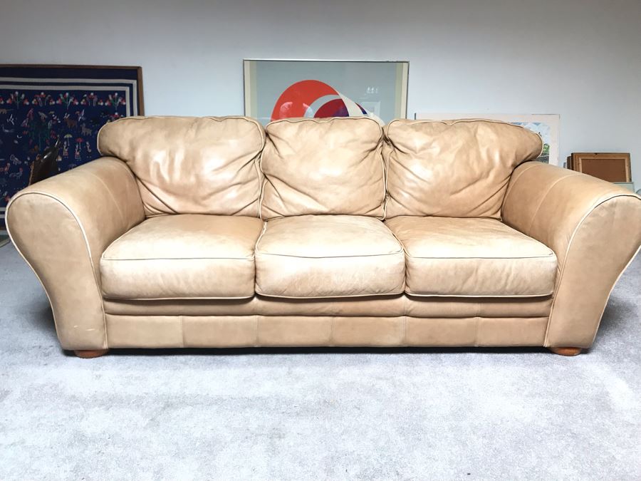 palliser borrego leather sofa