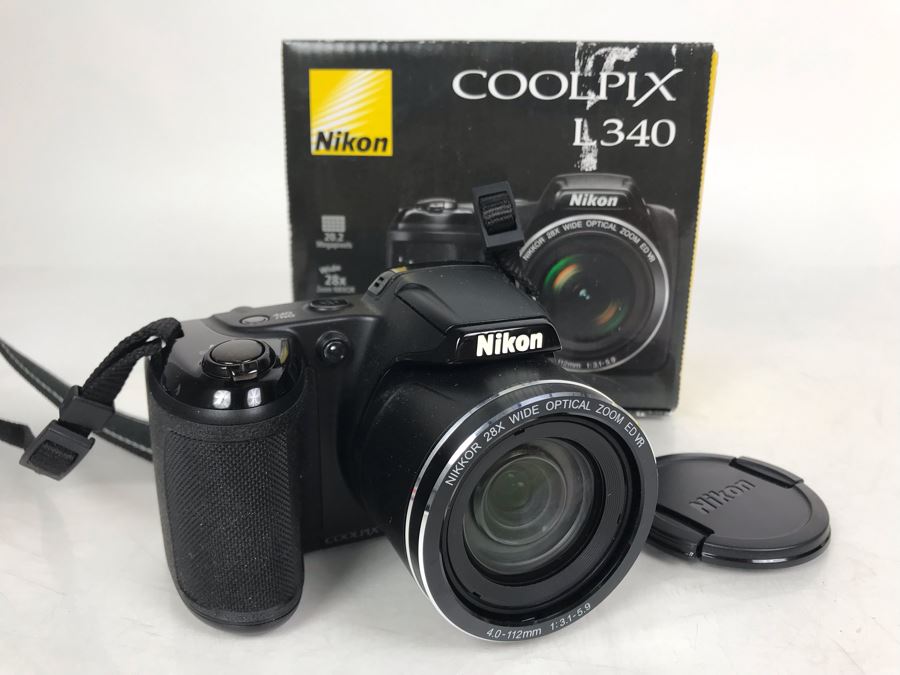 Nikon Coolpix L340 Digital Camera - LJE