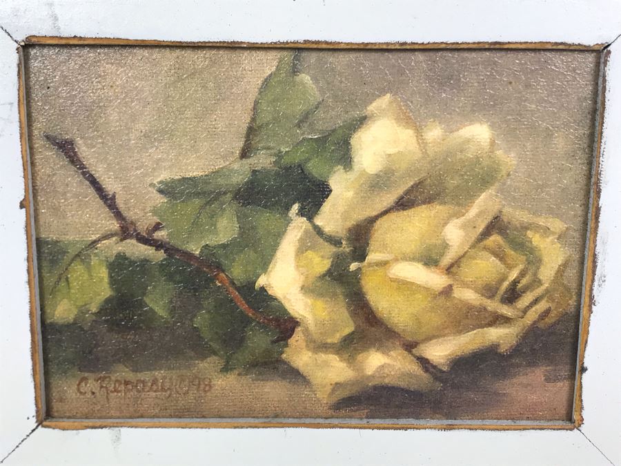 Shabby Chic Frame C. Repasy 7 X 5 Canvas Print [Photo 3]