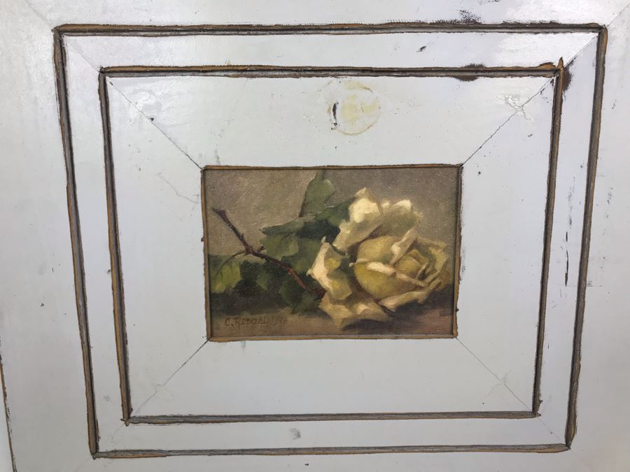 Shabby Chic Frame C. Repasy 7 X 5 Canvas Print [Photo 2]