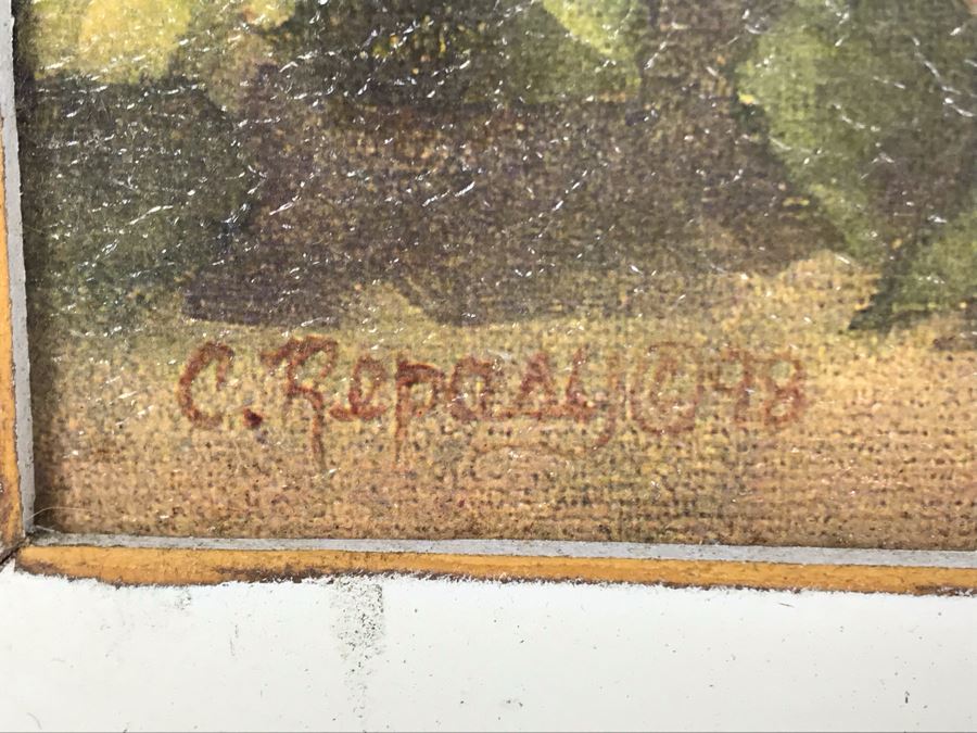 Shabby Chic Frame C. Repasy 7 X 5 Canvas Print [Photo 5]