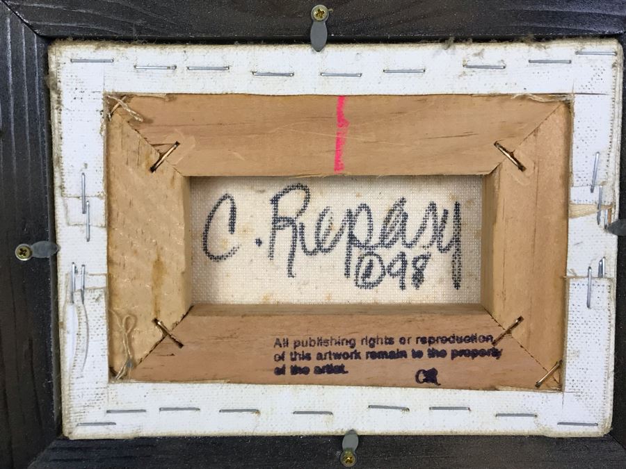 Shabby Chic Frame C. Repasy 7 X 5 Canvas Print [Photo 6]