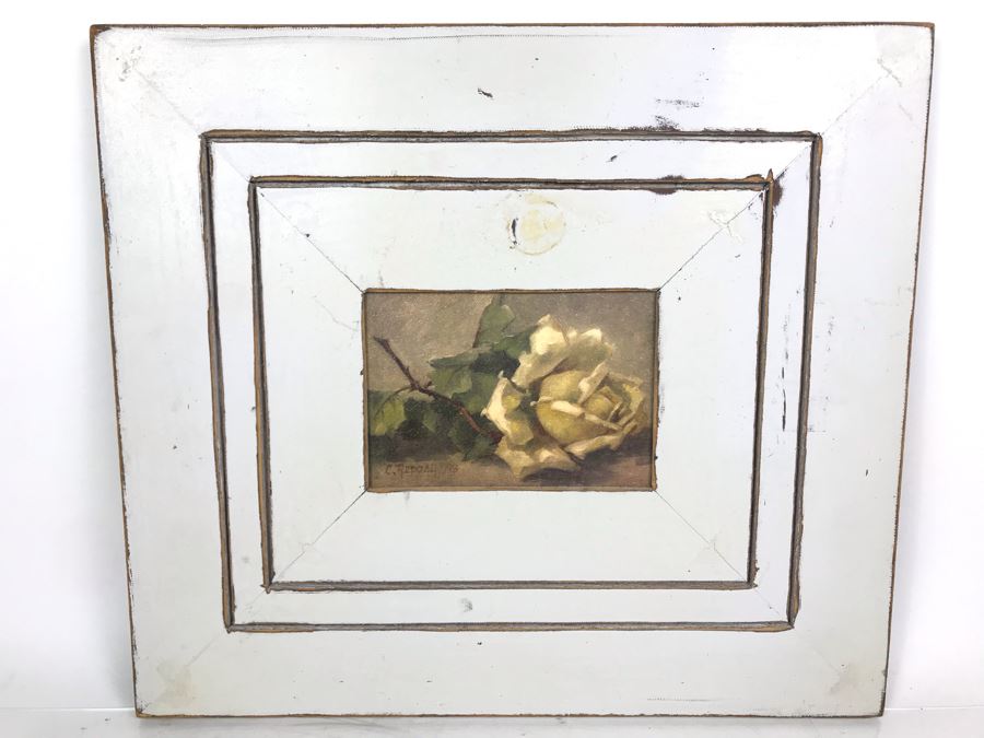 Shabby Chic Frame C. Repasy 7 X 5 Canvas Print [Photo 1]