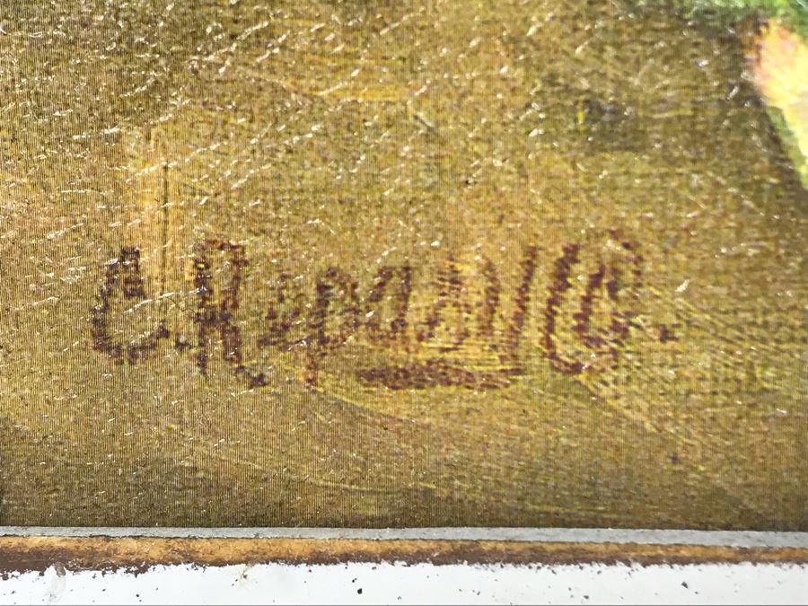 Shabby Chic Frame C. Repasy 8 X 6 Canvas Print - LJE [Photo 9]