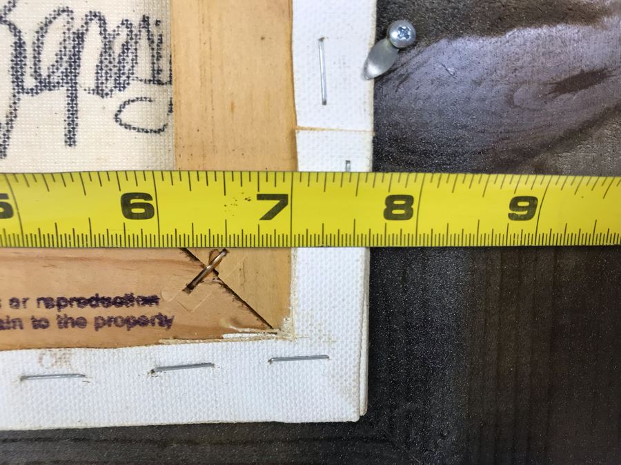 Shabby Chic Frame C. Repasy 8 X 6 Canvas Print - LJE [Photo 13]