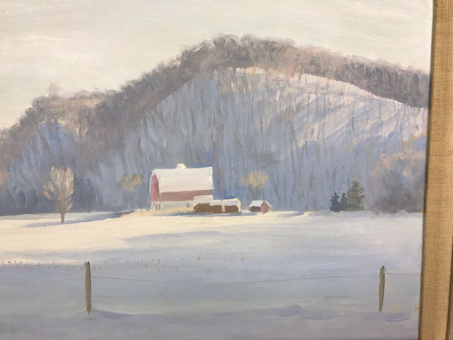 Original Don Koestner (1923-2009) Painting Poet Laureate Of Minnesota Impressionism 18 X 12 - LJE [Photo 4]