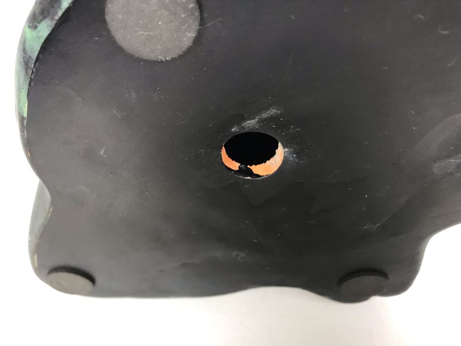 Meditating Turtle Painted Terracotta Sculpture 9.5H [Photo 7]