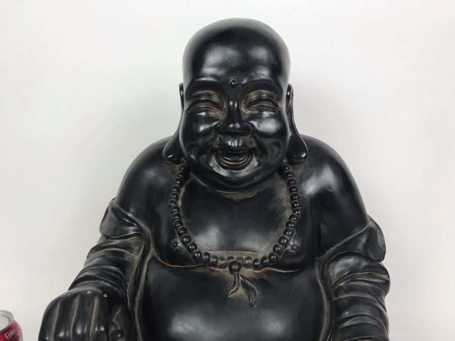 Large Chinese Resin Buddha Sculpture [Photo 3]