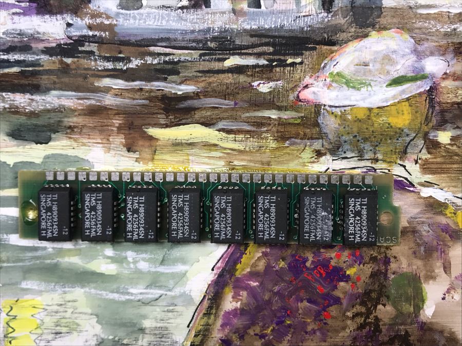 Original Signed Painting Titled 'Man With A Chip On His Shoulder' By Maria 'Van Den Haag' Becker 40W X 32H [Photo 7]