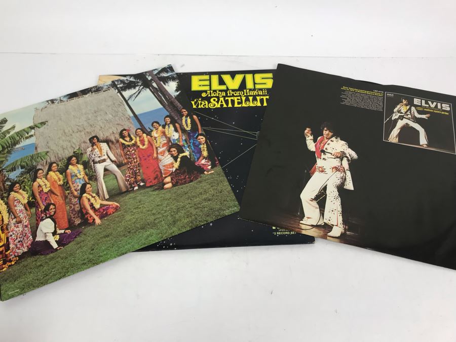 Elvis Aloha From Hawaii Via Satellite Quadradisc RCA 2-Record Set 1973 Gatefold [Photo 4]