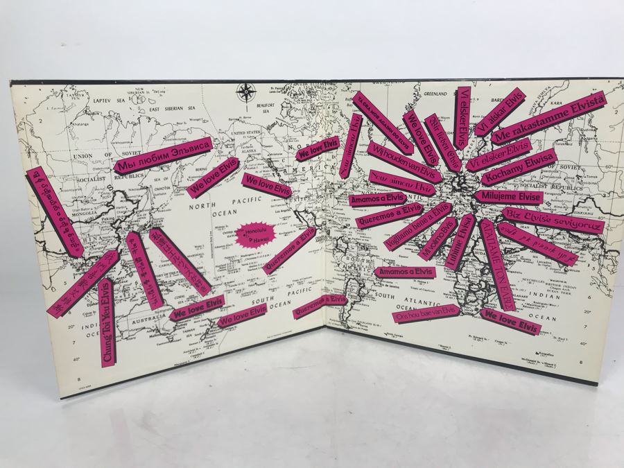 Elvis Aloha From Hawaii Via Satellite Quadradisc RCA 2-Record Set 1973 Gatefold [Photo 2]