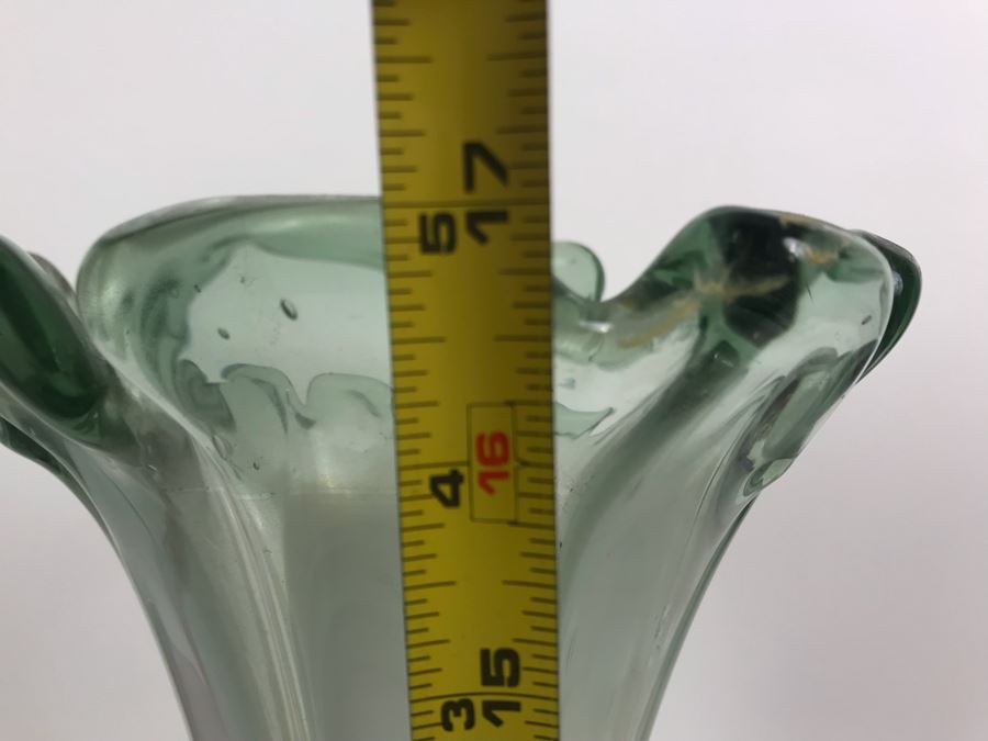 Hand Blown Glass Vase 17H [Photo 5]