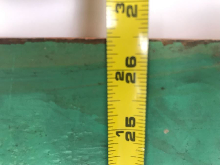 Vintage Shabby Chic Handpainted Folk Artwork Door 23W X 26.5H [Photo 13]