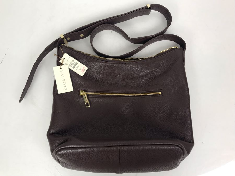 New Leather Talbots Handbag With Original Tags - Retails $149