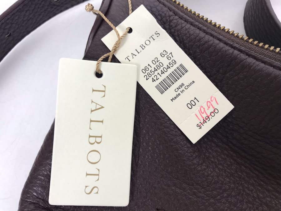 New Leather Talbots Handbag With Original Tags - Retails $149 [Photo 3]