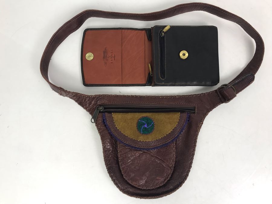 Handmade Leather Strap Wallet And Leather Safari Wallet [Photo 2]