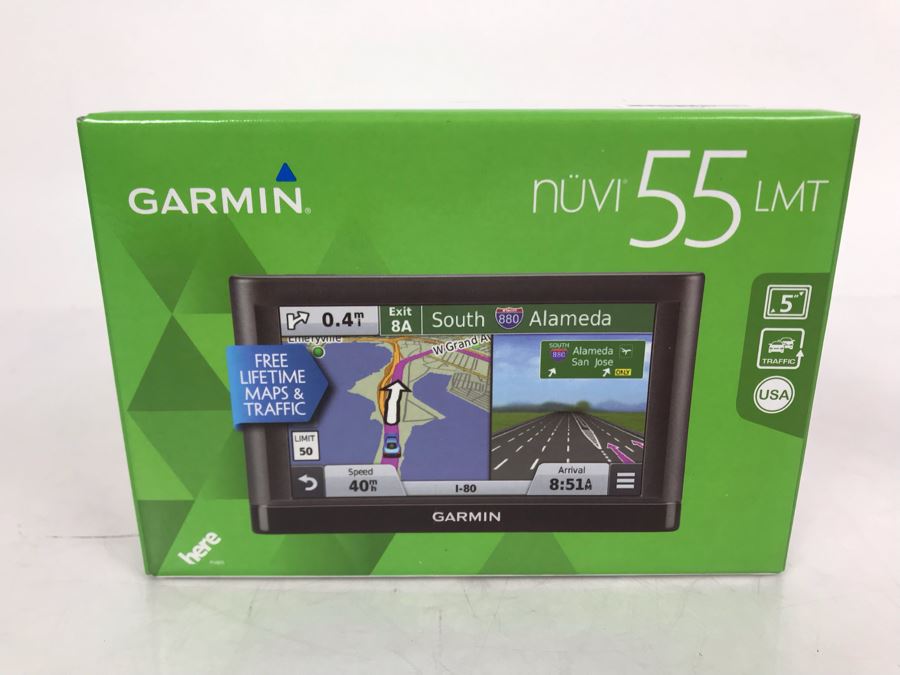 New Garmin Nuvi 55 GPS Navigators System
