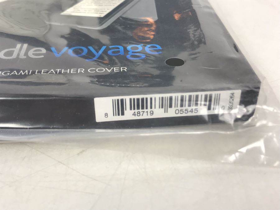 New Kindle Voyage E-Reader, Kindle Voyage Origami Leather Cover, Kindle Protective Cover And Kindle Fire Cord [Photo 7]