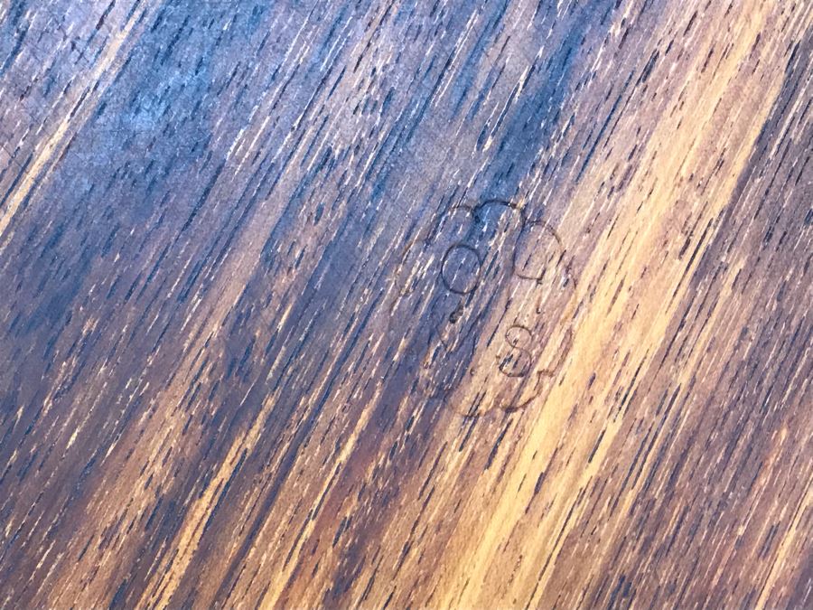 Signed Turned Wooden Bowl 11R X 3H [Photo 6]