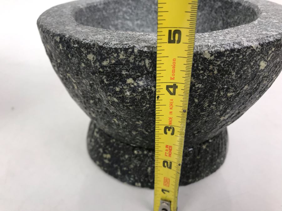 Pair Of Mortars And Pestles - White Marble Made In Italy [Photo 14]