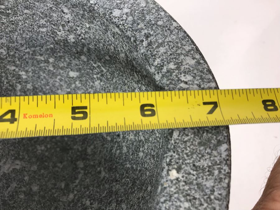 Pair Of Mortars And Pestles - White Marble Made In Italy [Photo 13]