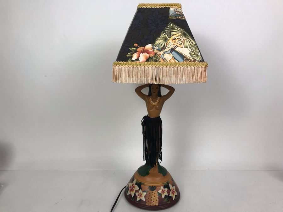 Hula Girl Table Lamp - LJE [Photo 4]