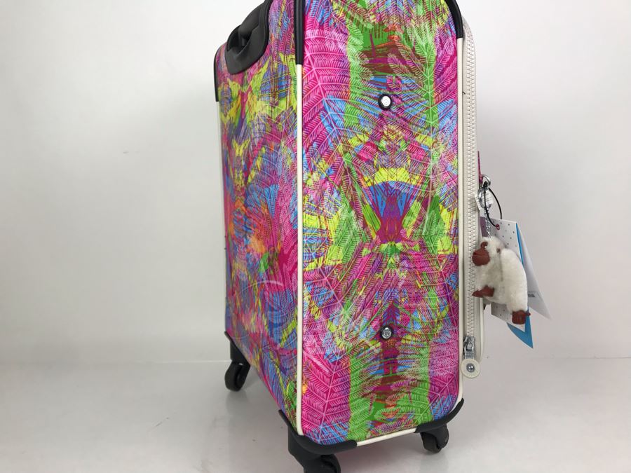 JUST ADDED - New With Tags Kipling Rolling Luggage Retails $289 [Photo 7]