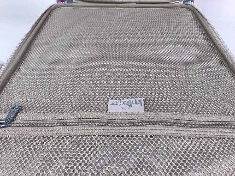 JUST ADDED - New With Tags Kipling Rolling Luggage Retails $289 [Photo 11]