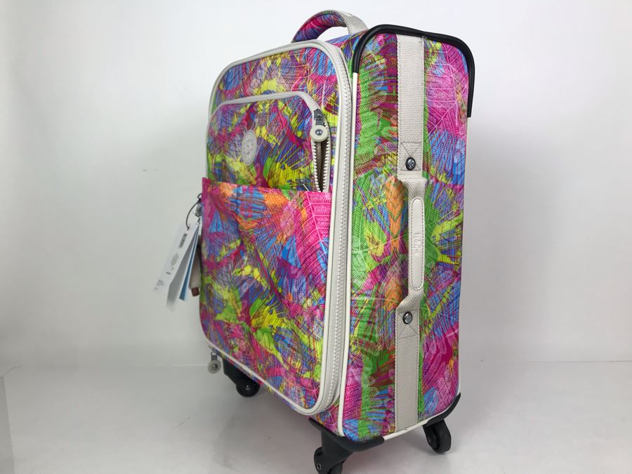 JUST ADDED - New With Tags Kipling Rolling Luggage Retails $289 [Photo 5]