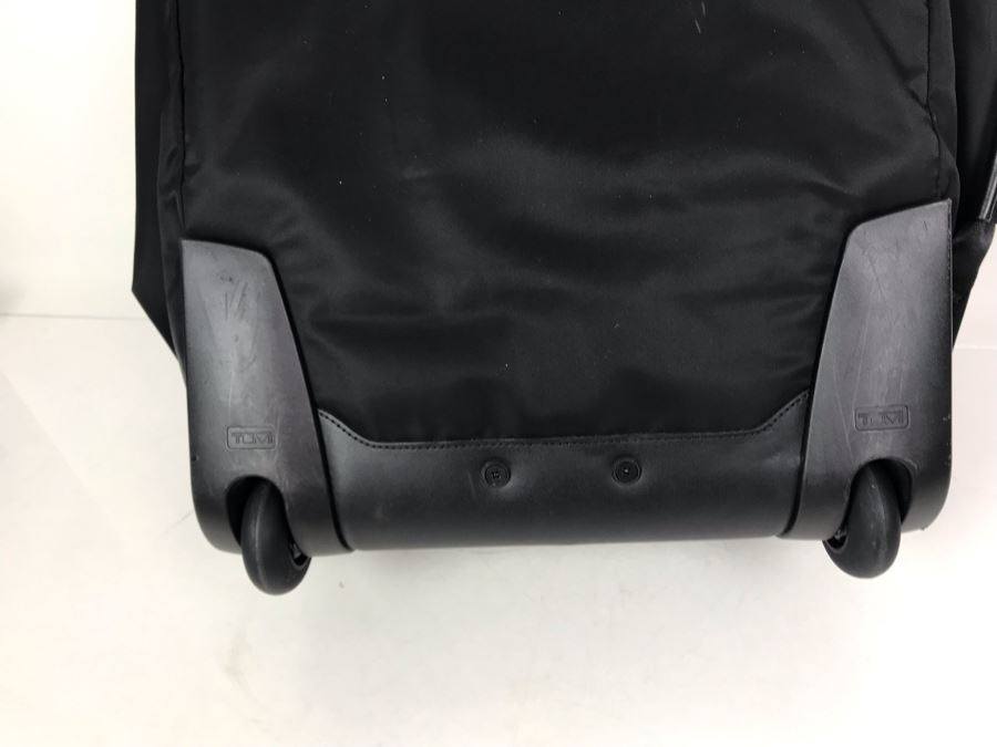 JUST ADDED - Like New TUMI High End Black Rolling Luggage [Photo 4]