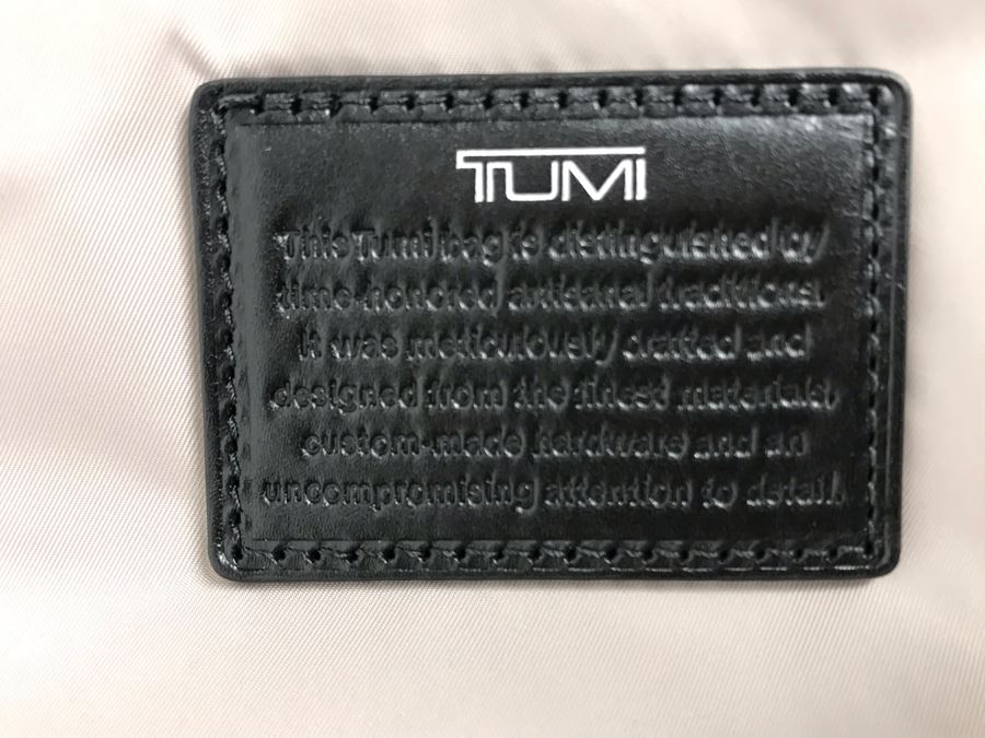 JUST ADDED - Like New TUMI High End Black Rolling Luggage [Photo 6]