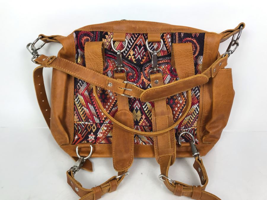 JUST ADDED - Etnico Culture Handback Backpack Made In Guatemala