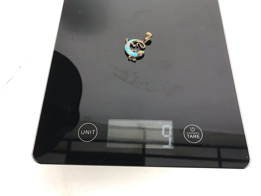 JUST ADDED - Sterling Silver Inlay Pendant 9g [Photo 5]