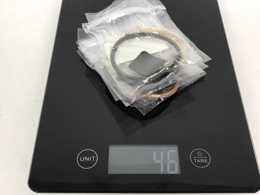 JUST ADDED - Collection Of (8) New Sterling Silver Milor Italy Braided Bracelets 46g [Photo 11]