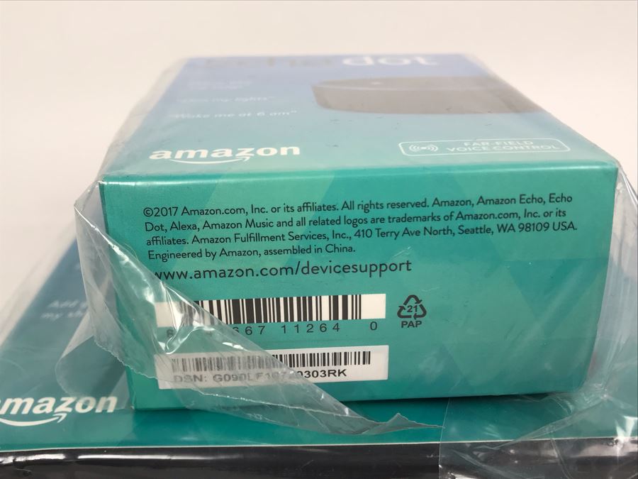 JUST ADDED - New Amazon Echo With (2) New Amazon Echo Dot [Photo 5]