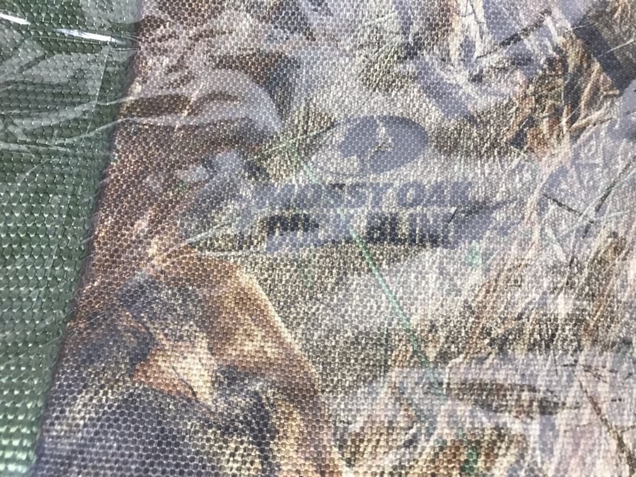 JUST ADDED - Set Of (3) New Mossy Oak Duk Blind Camoflauge Zippered Totes Medium, Large And Extra Large [Photo 9]