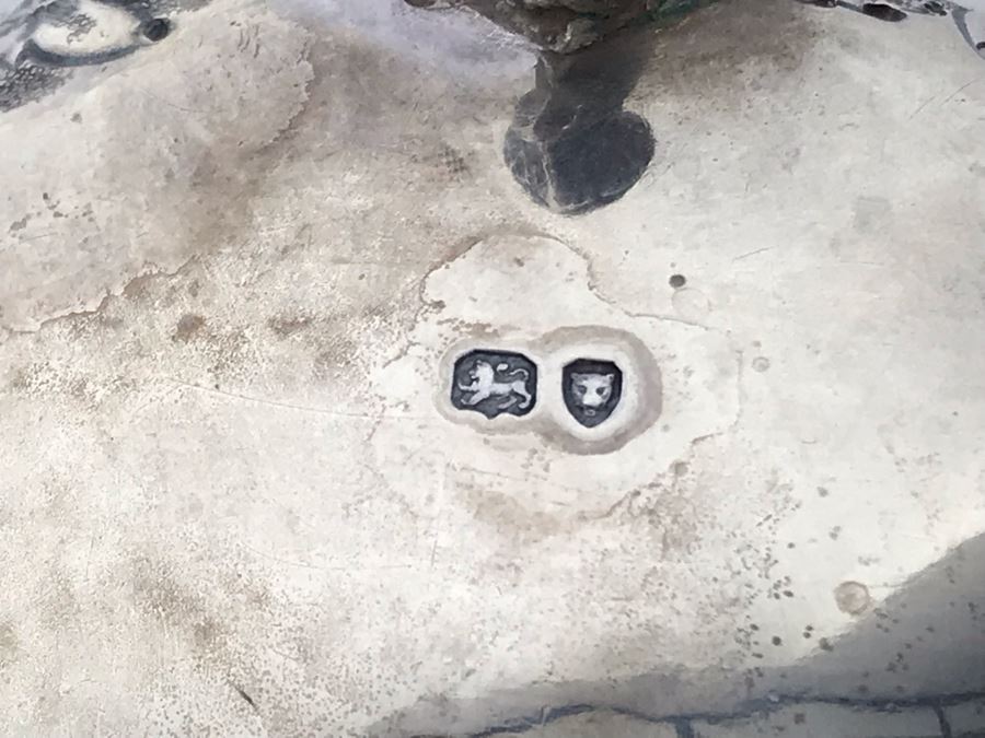 JUST ADDED - Pair Of Antique 1857 English Sterling Silver Lionhead Footed Sugar Mustard Bowls London England Robert Harper 279g [Photo 22]