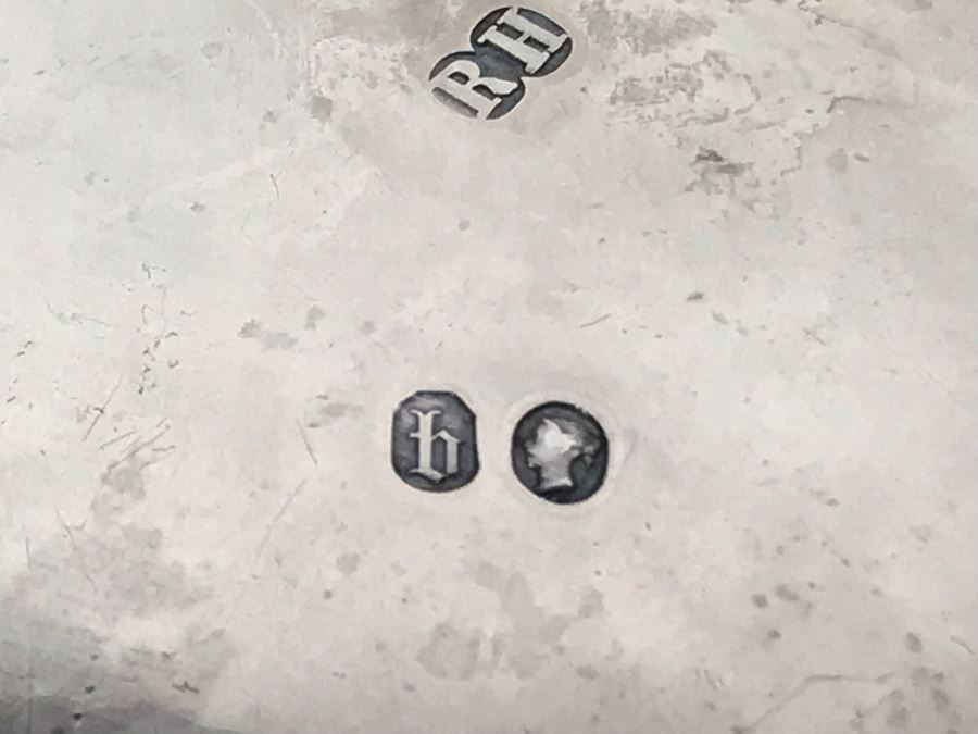 JUST ADDED - Pair Of Antique 1857 English Sterling Silver Lionhead Footed Sugar Mustard Bowls London England Robert Harper 279g [Photo 17]