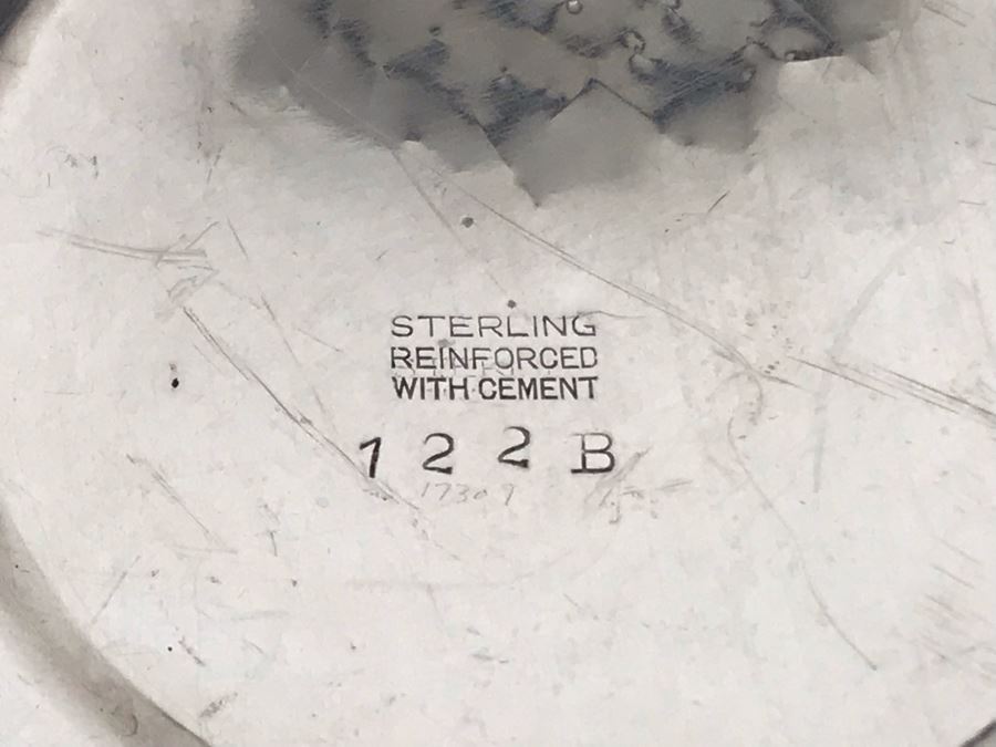 JUST ADDED - (4) Weighted Sterling Silver Candle Holders [Photo 5]