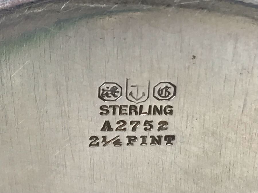 JUST ADDED - Stunning Vintage Gorham Sterling Silver Coffee Pot (2 1/4) And Teapot (1 3/4) 1,014g TW Sterling [Photo 13]