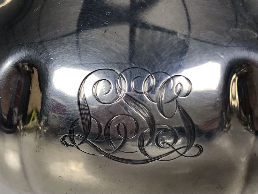 JUST ADDED - Stunning Vintage Gorham Sterling Silver Coffee Pot (2 1/4) And Teapot (1 3/4) 1,014g TW Sterling [Photo 9]