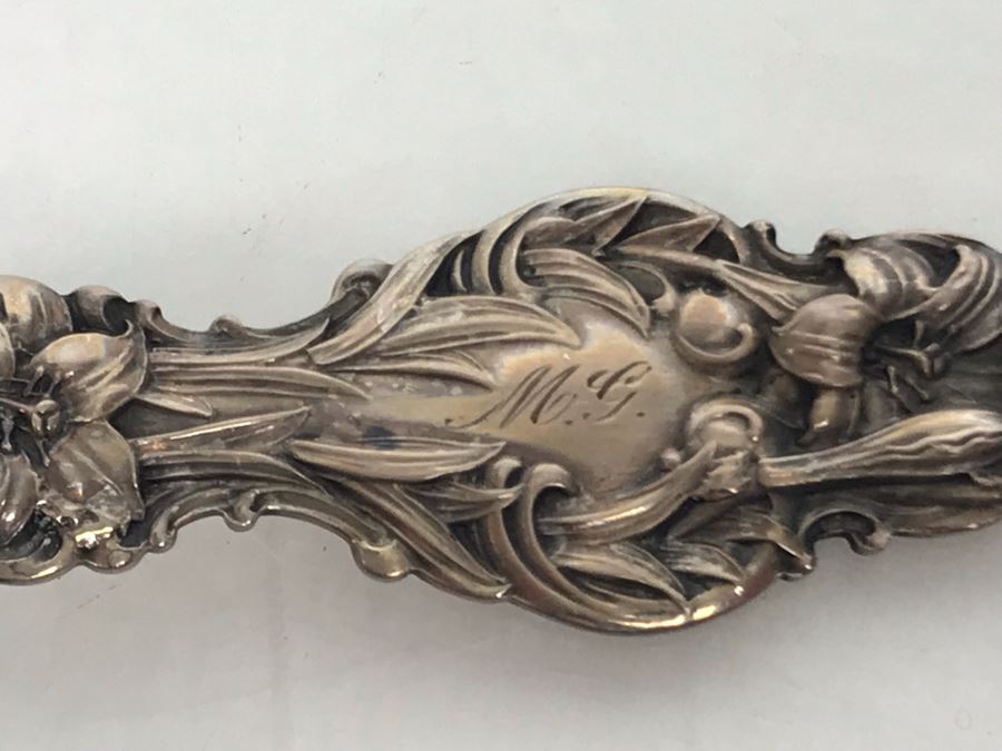 JUST ADDED - Pair Of Vintage Sterling Silver Spoons 33g [Photo 7]