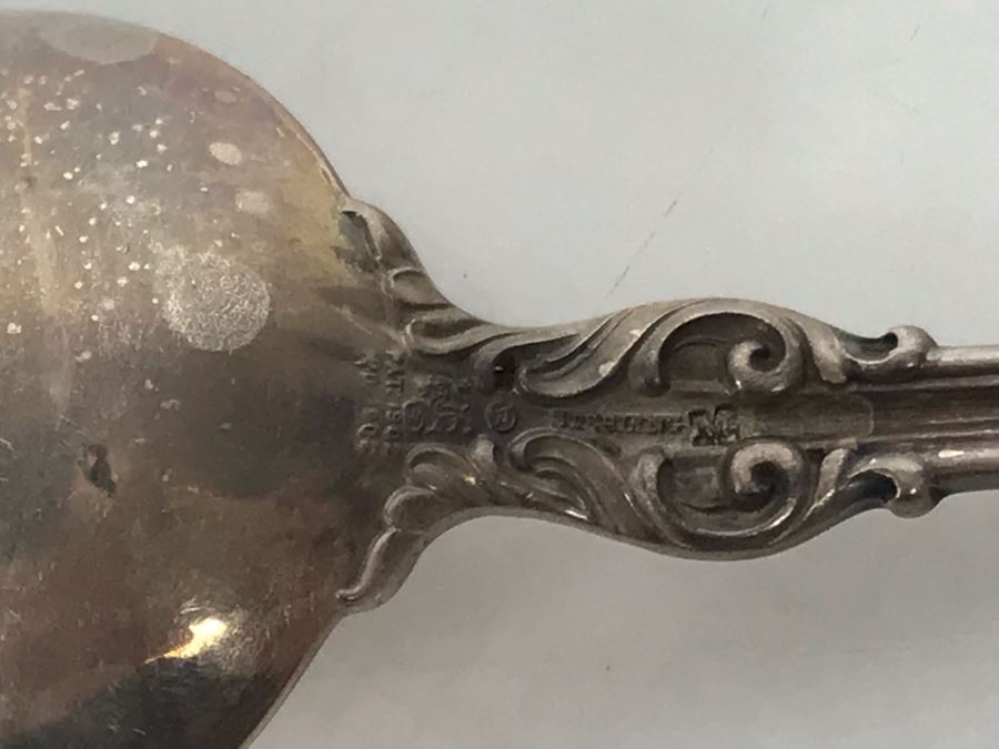 JUST ADDED - Pair Of Vintage Sterling Silver Spoons 33g [Photo 14]