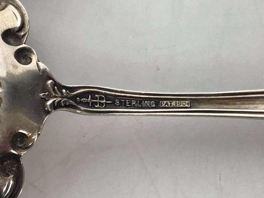 JUST ADDED - Pair Of Vintage Sterling Silver Spoons 33g [Photo 12]