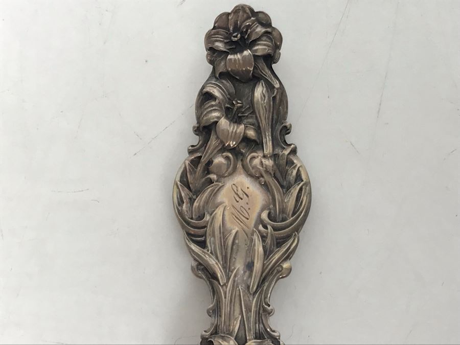 JUST ADDED - Pair Of Vintage Sterling Silver Spoons 33g [Photo 4]