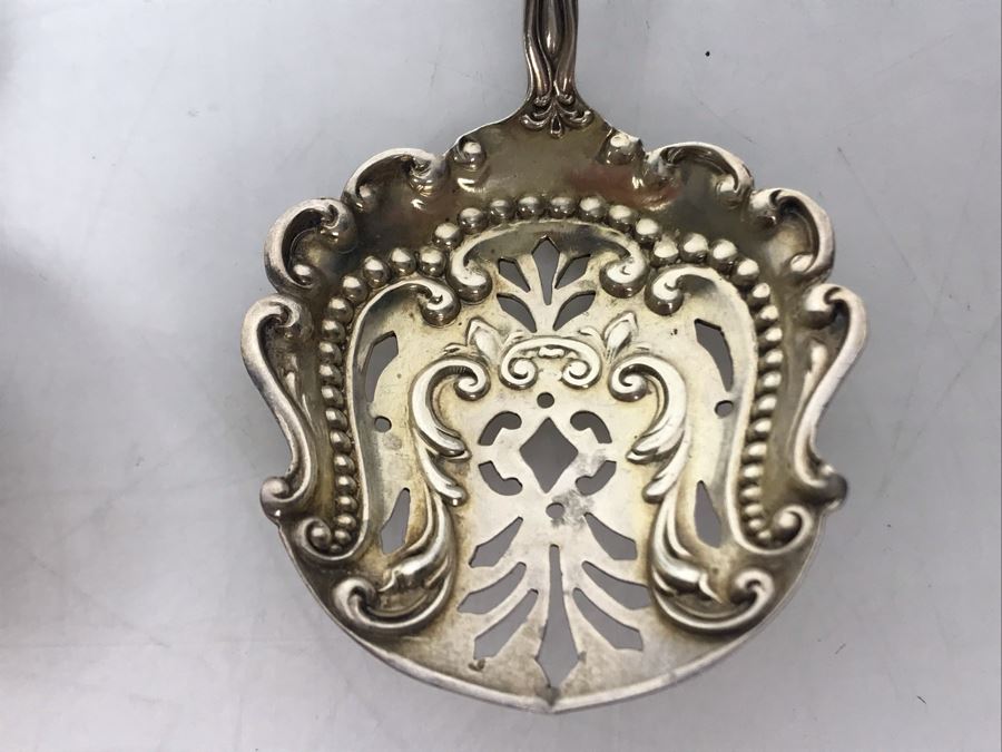 JUST ADDED - Pair Of Vintage Sterling Silver Spoons 33g [Photo 8]