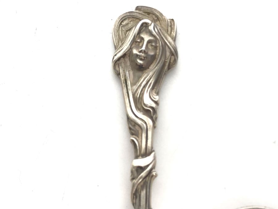 JUST ADDED - Vintage 800 Silver Demitasse Spoon Berlin Germany 26g [Photo 4]