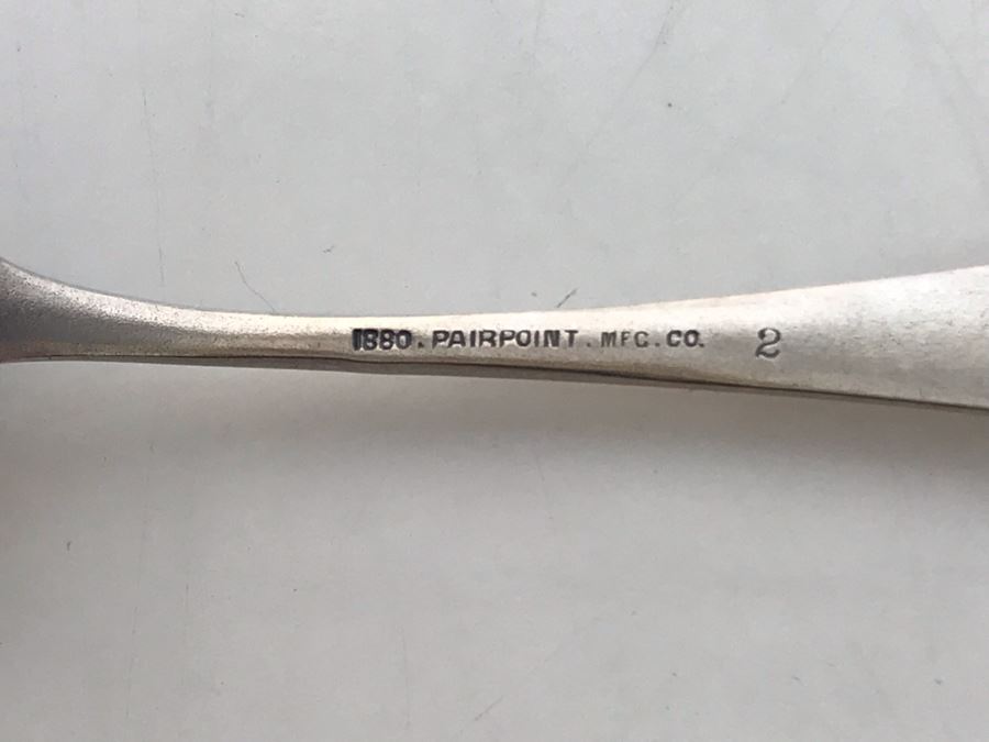 JUST ADDED - Demitasse Spoons 1880 Pairpoint Mfg Co [Photo 5]