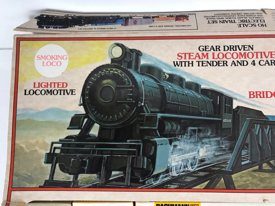 JUST ADDED - Bachmann 17 Piece Bridge & Trestle Train Set - Appears Never Used [Photo 8]